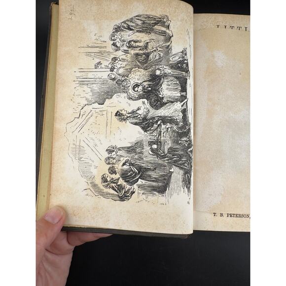 Charles Dickens "Little Dorrit - Volume I" - The Peterson's Duodecimo Edition - Picture 9 of 14
